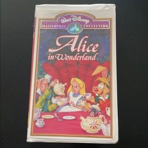 WALT DISNEY ALICE IN WONDERLAND 1ST EDITION VHS